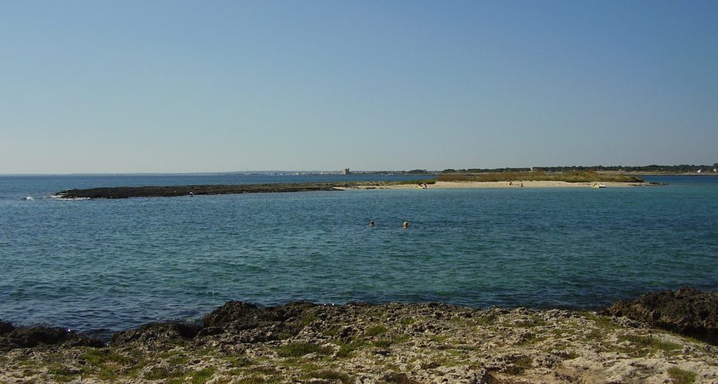 Mare cristallino di Nardò lungo la costa ionica del Salento
