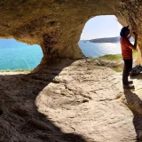 Trekking sul Sentiero dei Trabucchi del Gargano con vista sul mare tra Peschici e Vieste