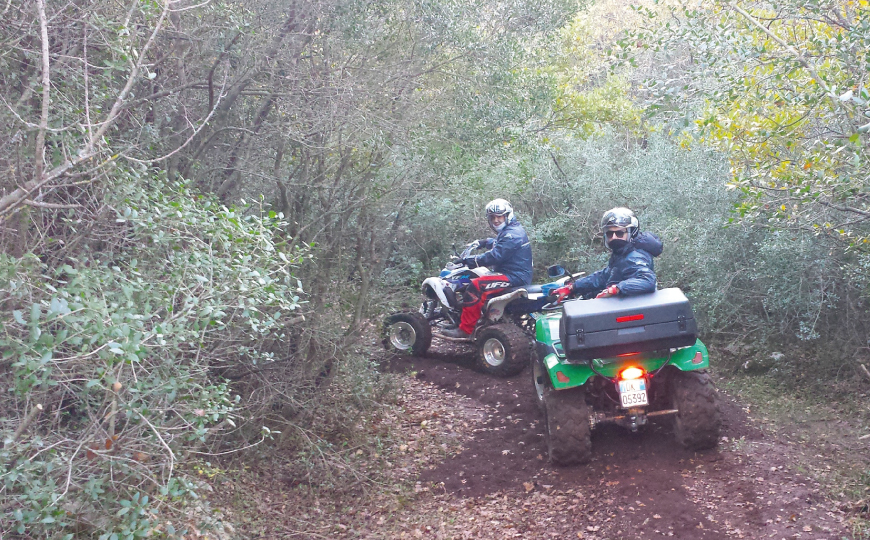 Escursioni quad in Puglia lungo i sentieri della Murgia