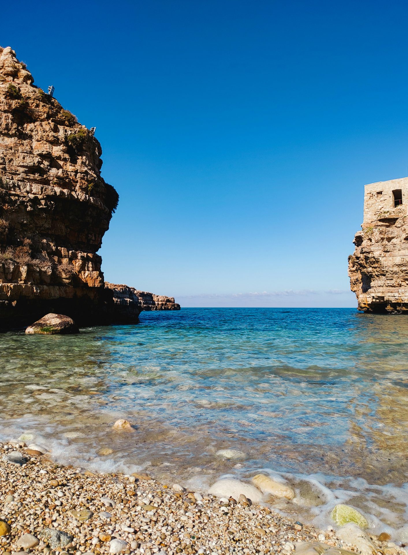 Tour privato in barca davanti alle grotte marine di Polignano a Mare