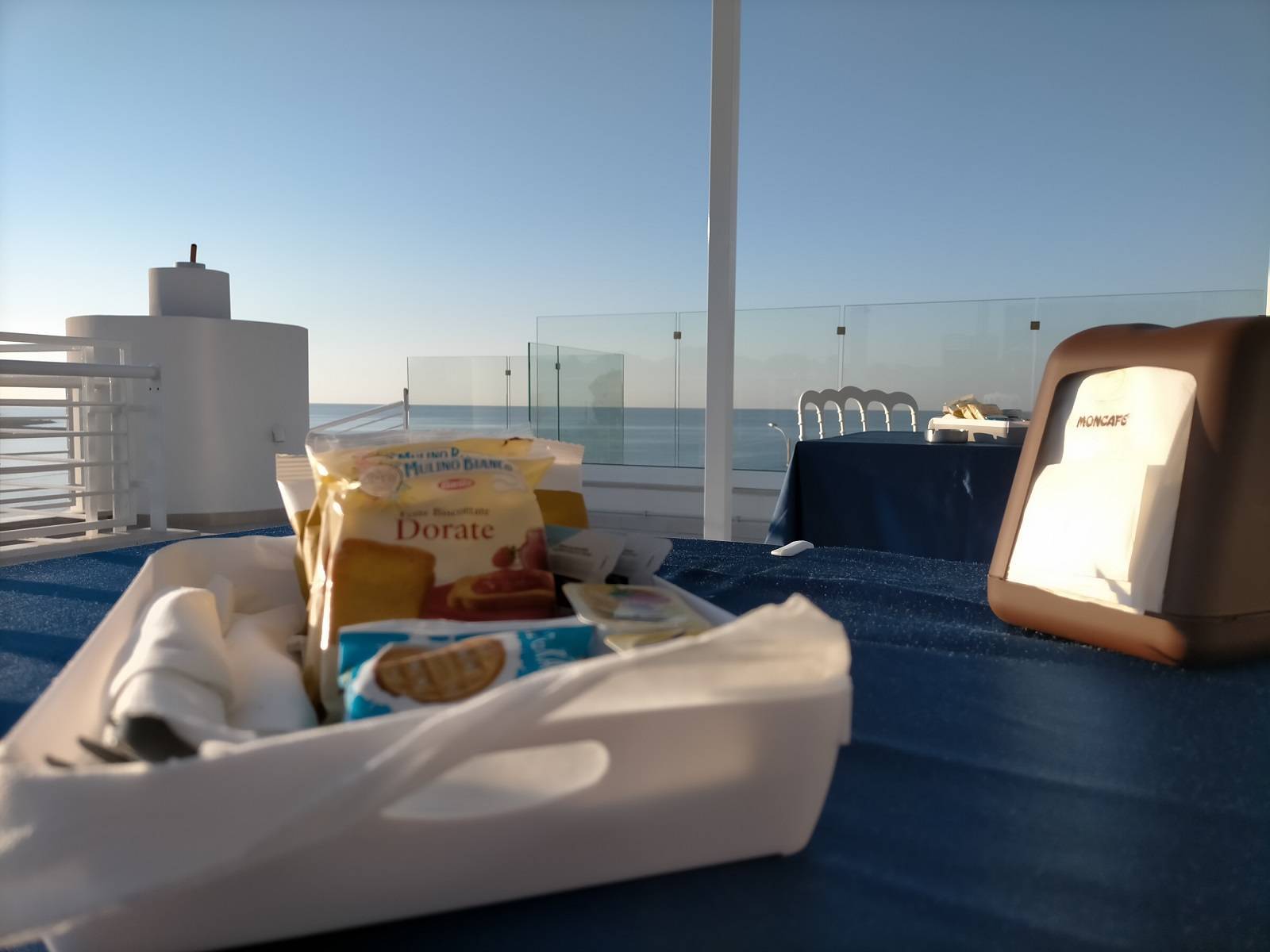 Vista panoramica sul mare di Marina di Pulsano